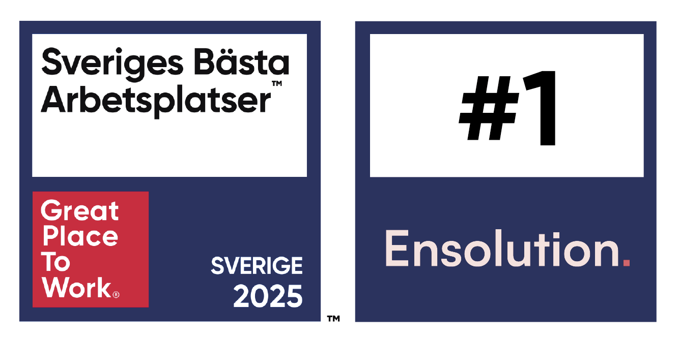 Ensolution är Sveriges Bästa Arbetsplats 2025