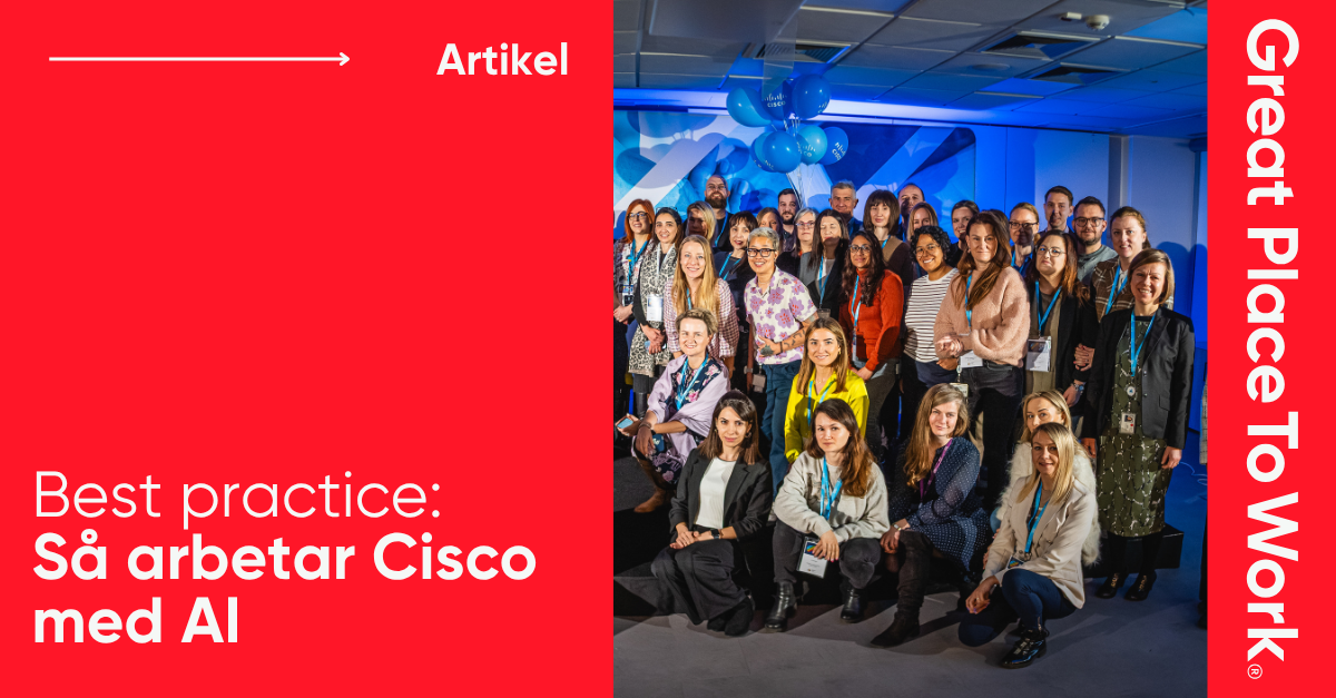 Så förändrar Cisco medarbetarnas liv med AI 