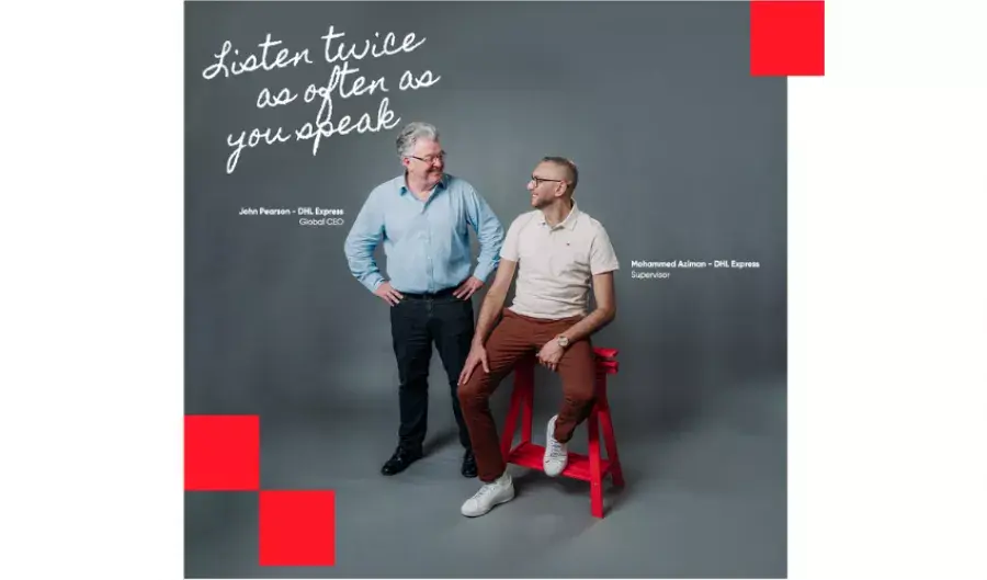 Listen twice as often as you speak