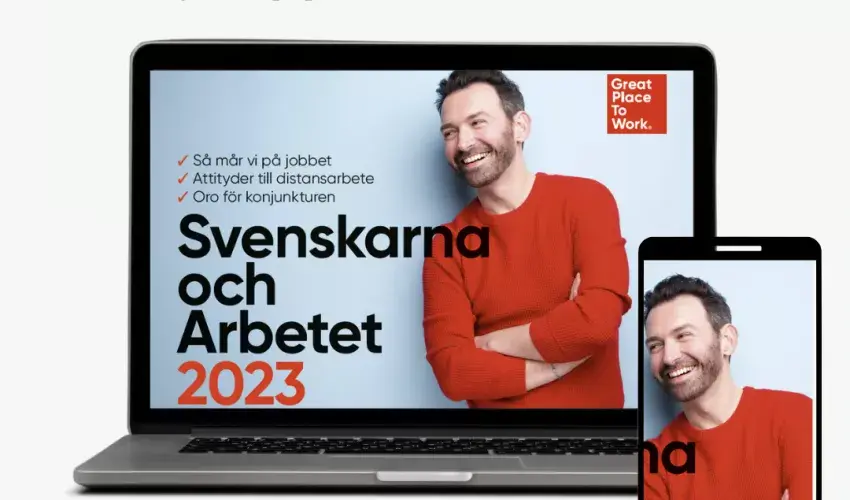 Ny undersökning: Svenska folket trivs rekordbra på jobbet